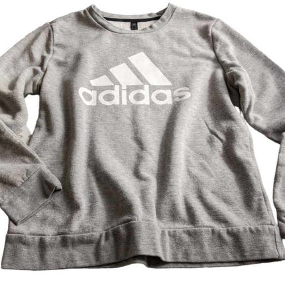 Adidas Ladies' Crewneck Fleece Sweatshirt - Picture 7 of 14